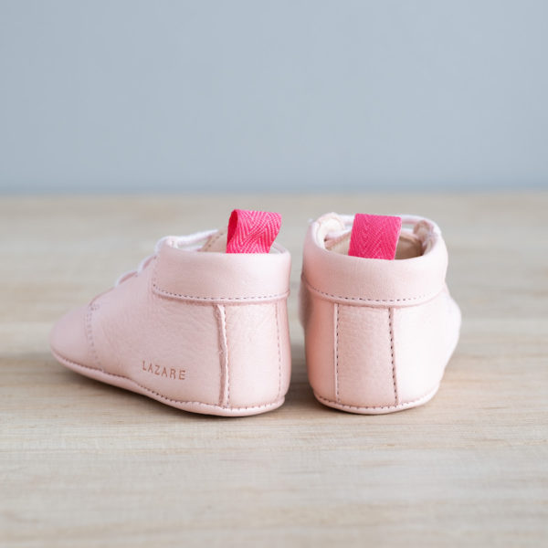 Chaussons Bebe Colombe Rose Lazare Kids Shoes
