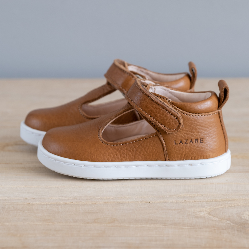 Chaussures premiers pas Hippolyte marron Lazare Kids Shoes