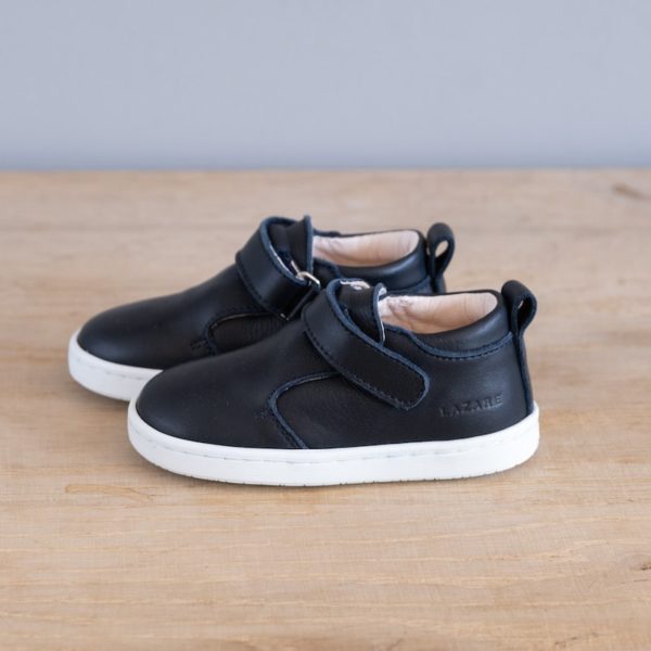 bottine noir talon transparent