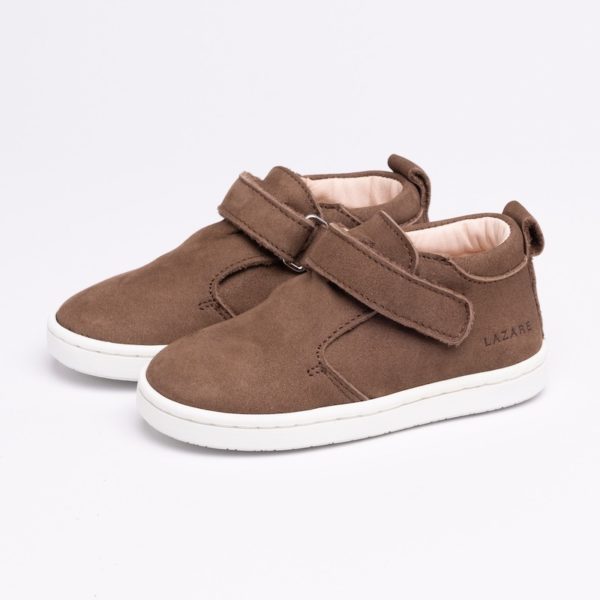Chaussures premiers pas Jules taupe nubuck